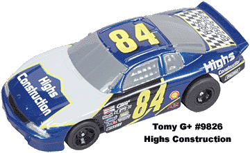 Copyright2004 Scale Auto Racing on Highs Construction  84 Stocker Super G Plus Car